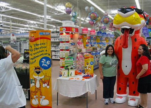 INFLATABLE CHESTER THE CHEETAH COSTUME AT WALMART